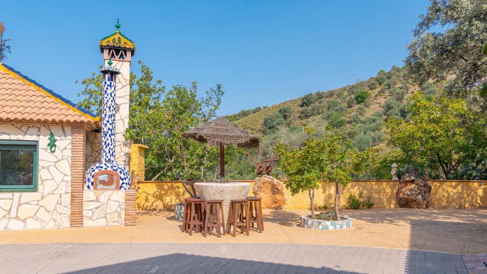 Villa Paraiso Andaluz Sedella By Ruralidays Exterior photo