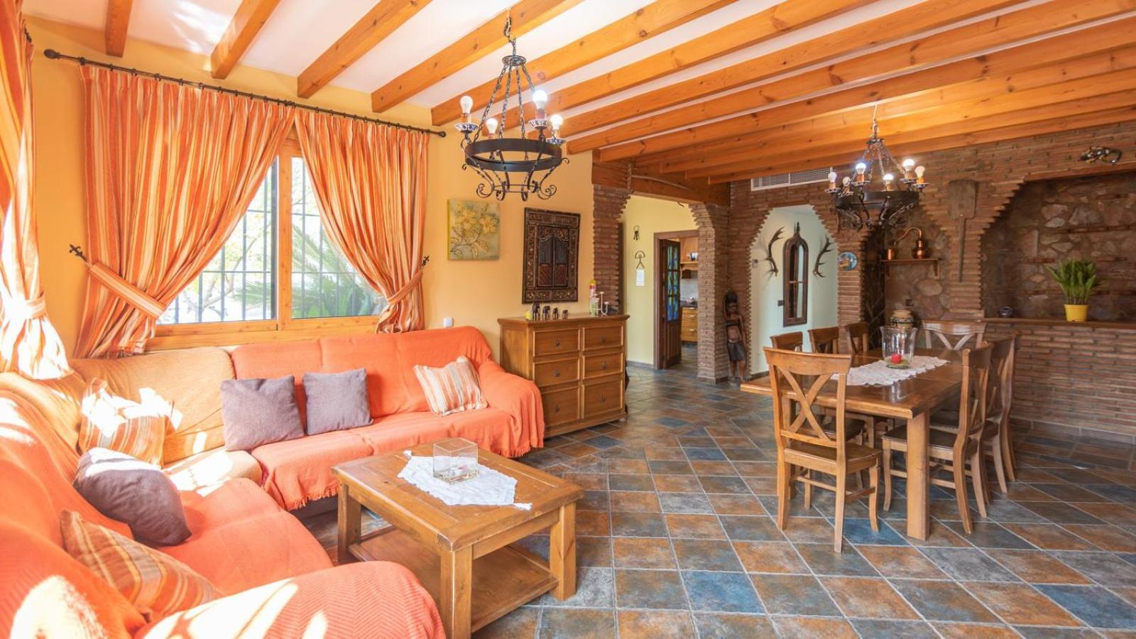 Villa Paraiso Andaluz Sedella By Ruralidays Exterior photo
